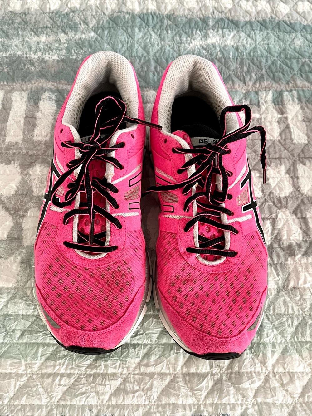 ASICS Women's Hot Pink Athletic Running Shoes 10089